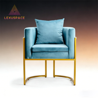 Fauteuil de salon moderne, chaise de salon de manucure, canapé spécial pour les clients de salon de beauté