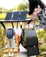 Panel Solar Plegable Completamente Negro de 100W 120W 150W 200W 300W BC con Conector USB DC para Camping y Actividades al Aire Libre