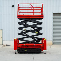 20ft 30ft 40ft Mini Kleine Vollelektrische Hydraulische Scherenhebebühne Selbstfahrend CE-Zertifiziert ABS-Material