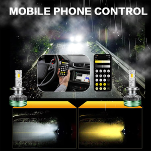 Bombillas LED H7 para Faros Delanteros, Bombillas LED H8 al por Mayor, Bombillas LED H11 con Disipación de Calor para Faros de Coche, Bombillas LED 9005 9012 H4 - Product Image 2