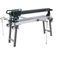 Machine de découpe de granit humide automatique professionnelle Coupeur de carreaux de céramique et de pierre avec composants de noyau PLC de garantie 220V 1 an
