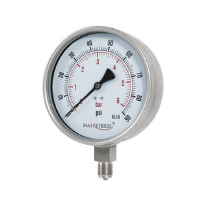 प्रीमियम गुणवत्ता उच्च सटीकता सदमे प्रमाण विस्तृत श्रृंखला औद्योगिक उपकरण दबाव माप मशीनरी के लिए सूखे दबाव गेज - Product Image 2