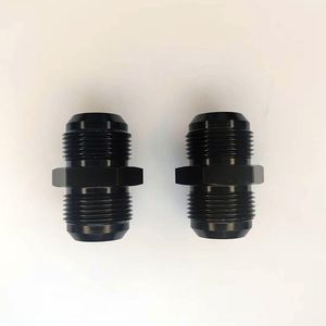AN6 Aluminium-Flare-Union Lachgas-Kraftstoffschlauch-End adapter, der gerade einen Stecker <span class=keywords><strong>an</strong></span> einen Stecker passt - Product Image 2