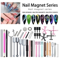 Nouveau stylo aimanté multifonction TSZS pour ongles effet œil de chat, baguette magnétique puissante, outil d'art ongulaire œil de chat pour salon de manucure, vente en gros