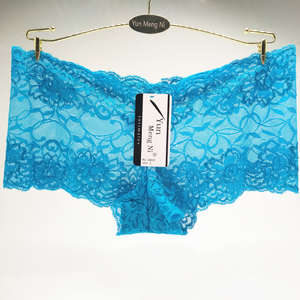 جديد جميل نصف الدانتيل بيع بالجملة النساء الملاكم سيدة اللباس الداخلي الجملة - Product Image 3