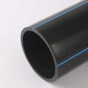 Tubes en plastique d'approvisionnement en eau standard ISO PE100 haute densité de tuyau HDPE de polyéthylène HDPE de grand diamètre durable à haute pression - Product Image 1