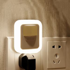 Décoration de chambre à coucher, lampe murale à intensité variable tactile 2,4 W, lampe murale à brancher, lumière de nuit LED intelligente Lohas avec capteur - Product Image 5