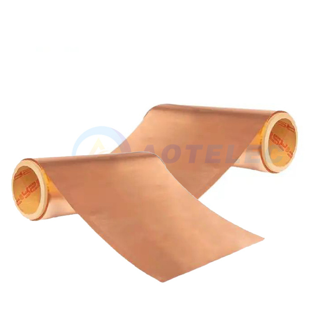 6.5um Thickness PET Composite Coated Copper Foil  for Lithium-ion Battery Anode Substrate Battery Material