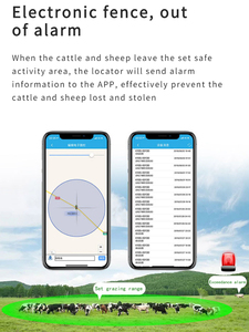 SIM מעקב אחר מכשיר לחיה עמיד למים עבור פרות ג 'י שמש אוטומטית - Product Image 4