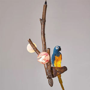 Résine Animal Lustre Hibou pour Maison Hôtel Villa Chambre Décoration Café Bar Américain Rétro Style Industriel Pastorale Pendentif Lumière - Product Image 5