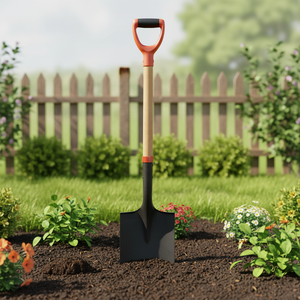 <span class=keywords><strong>Pala</strong></span> Cuadrada S525PD para el Mercado Sudamericano, Herramientas Agrícolas, Mercado de Colombia y Dominica, <span class=keywords><strong>Pala</strong></span> Afilada con Mango de Madera, <span class=keywords><strong>Pala</strong></span> de Acero para Excavar - Product Image 1