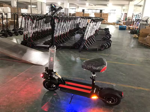 สกู๊ตเตอร์สำหรับผู้ใหญ่ EU ความเร็ว 50 กม./ชม. สำหรับขับขี่ออฟโรด 800W ระยะทาง 45-50 กม. สกู๊ตเตอร์แบบมีที่นั่ง พับได้ - Product Image 2