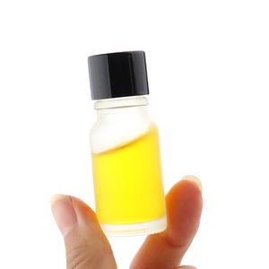 Botellas Redondas de Vidrio Esmerilado Personalizables Hopeck de 10/30 ml, Tapa de Pequeña Capacidad con Cepillo Dosificador <span class=keywords><strong>para</strong></span> Aceites Esenciales, Lociones y Tónicos - Product Image 1