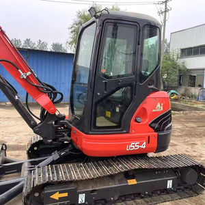 Excavadora de Orugas Kubota U55 de Japón, Precio Económico, Alta Calidad, Duradera, 5.5 Toneladas, Mini Excavadora Kubota de Segunda Mano, Certificación CE - Product Image 1