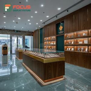 Vitrine de Comptoir Minimaliste pour Bijouterie, Présentoir en Métal pour Centre Commercial - Product Image 2