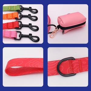 Laisse de traction pour chien Hua Song, réglable, <span class=keywords><strong>anti</strong></span>-collier, avec nylon recouvert de caoutchouc haute tension - Product Image 2