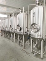 Cuve de Fermentation de Bière Artisanale Personnalisée 7BBL avec Enveloppe à Cavités, Unitank de Haute Qualité à Vendre