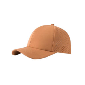 Casquette de golf unisexe en tissu imperméable de haute qualité, 6 panneaux, ajustable, respirant, découpé au laser, pour les sports d'extérieur. - Product Image 1