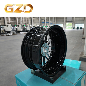 GZD 高品质黑色轮毂汽车轮圈 <span class=keywords><strong>16</strong></span> 英寸定制越野轮毂 <span class=keywords><strong>16</strong></span>-24 英寸低价铝合金锻造轮毂 - Product Image 4
