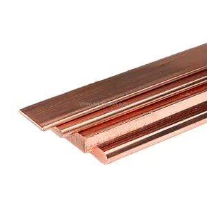 C1100 C1200 C1220 Cu-OF 2-60mm square tin plated copper bus bar manufacturer For Industrial Engineering
