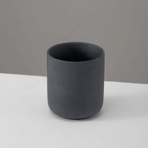 Tarros de vela de vidrio de lujo, de doble pared gruesa, color ámbar y negro, con base vacía, hechos a mano, resistentes al calor, personalizados, al por mayor - Product Image 3