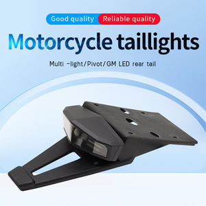 Luz trasera de motocicleta Popular, lámpara de señal de freno de marcha atrás, indicador de tráfico, luz trasera LED impermeable para <span class=keywords><strong>Honda</strong></span> Moto Car - Product Image 3