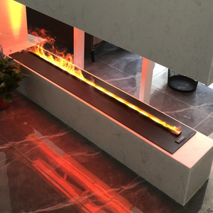 Vapor vapor agua chimenea atomización niebla insertar neón llama decorativa Led 3D pared agua Vapor fuego vapor chimenea - Product Image 3