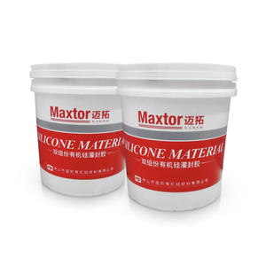 MT-2804 Maxtor China Two Component 100% <strong>Silicone</strong> Potting Compound <strong>Waterproof</strong> LED Driver 50kg/set Grey 6 Months Shelf Life New - Product Image 1