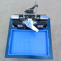 Machine de perçage manuelle LS-315 à double tête pour perles de coquillage nacré, ambre et résine