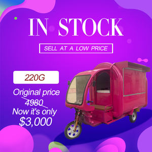 OEM Tricycle Food Cart Electric Catering Van 3 Wheel Motorcycle Mobile <b>Kitchen</b> Food Catering Cart For <b>Sale</b> - Product Image 5