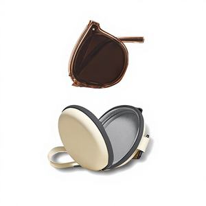 Lunettes de soleil polarisées pliables pleine monture pour influenceurs, haut de gamme, deuxième génération, originales, en nylon, anti-UV, pour femmes et hommes, vente en gros - Product Image 1