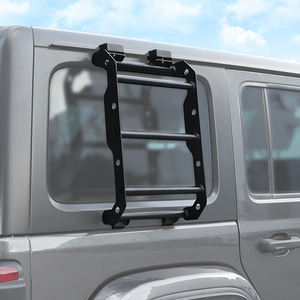 Tangga ekstensi jendela belakang mobil, untuk Jeep Wrangler JL 2018 2019 2020 + aksesori eksternal mobil - Product Image 6