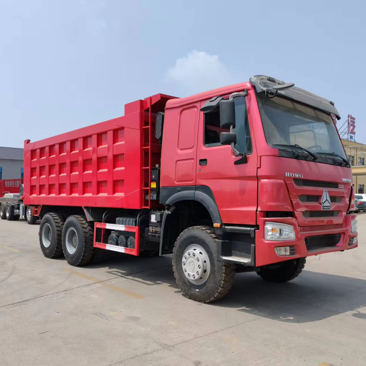 Sinotruk HOWO 6x4 375 лошадиных сил для африканских 25-тонных самосвалов Прямая продажа с завода