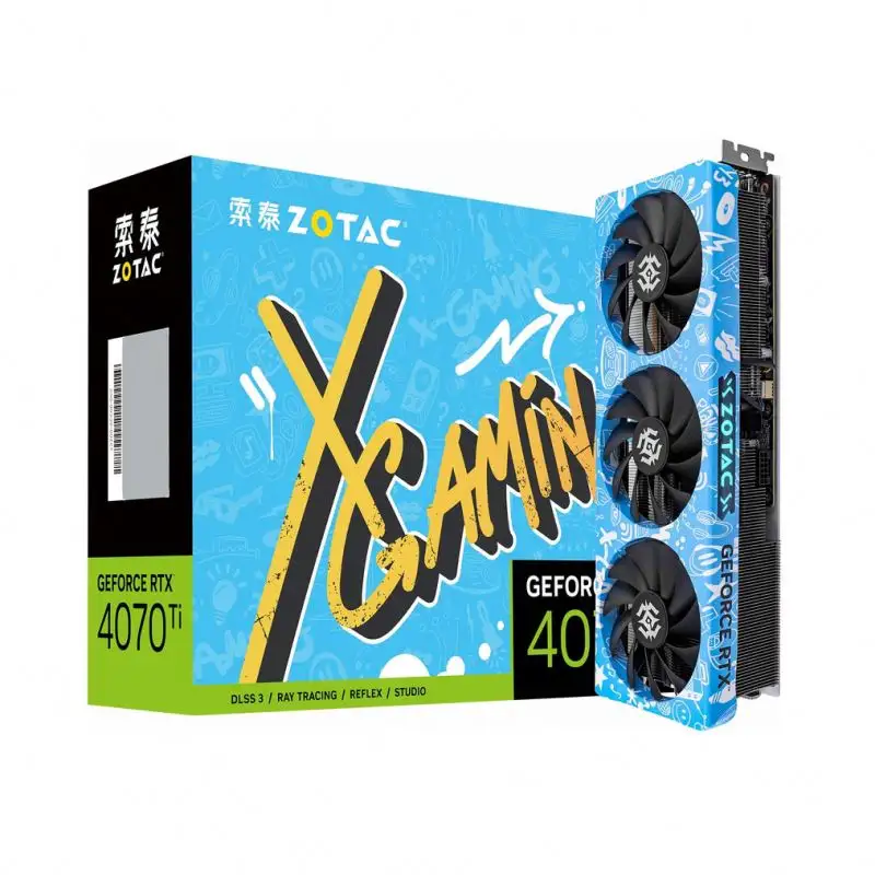 Brand New Good Quality ZOTAC RTX 4070Ti-12GB X-GAMING OC Graphics Card RTX 4070 Ti GPU 4070 Ti