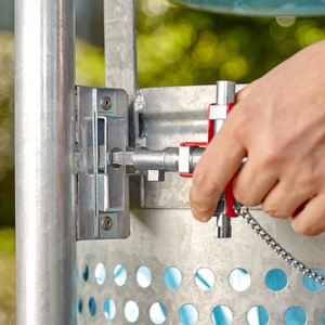 KNIPEX 00 11 06 V01 Clé universelle "Construction" pour tous les systèmes de verrouillage courants 96 mm - Product Image 3