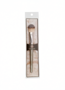 Pennello per trucco Grenolbil, manico in metallo con pelo sintetico rotondo per l'applicazione del trucco - Product Image 1
