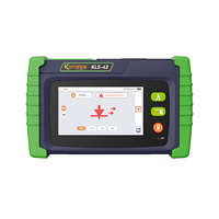 Fuente de Luz Óptica Estable KOMSHINE KLS43 con Pantalla Táctil, Modo Único/Múltiple SM/MM 850/1300/1490/1550nm para FTTH KLS43