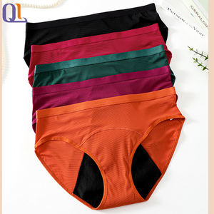 Ropa interior ecológica para chicas adolescentes, bragas menstruales a prueba de fugas para el primer período, bragas protectoras de nailon para niños - Product Image 2