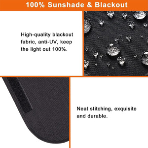<b>Window</b> Shade Cover Adjustable Curtain <b>Panels</b> <b>Window</b> Sun Shade Curtain Waterproof Design for Trailerrv Door <b>Window</b> - Product Image 6