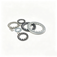 DIN6798A M10 Serrated External Tooth Washer 304 Stainless Steel Anti-Loosening Lock Washer