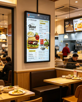 Dispositivo Todo en Uno Android RK3568 de 21.5 Pulgadas con Pantalla Táctil para Cafeterías, Centros Comerciales, Publicidad Personalizable