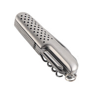 Outil multifonction pliable en acier de qualité industrielle 11-en-1 avec lame de scie, ouvre-bouteille et tournevis - Personnalisable OEM pour le camping et la survie en extérieur