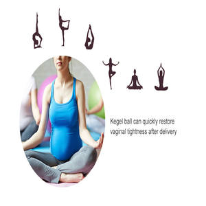 <span class=keywords><strong>Geisha</strong></span> Ben Wa Vibrerende Kegel Bal Vrouwelijke Vagina Aanscherping Oefening Siliconen Massageapparaat - Product Image 3