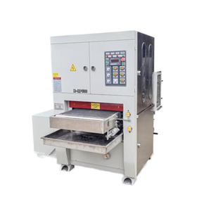 Ponceuse à bande large humide de 630MM pour l'élimination de l'oxyde métallique et la finition de surface de la découpe au laser et de l'estampage de tôles et de pièces métalliques - Product Image 2