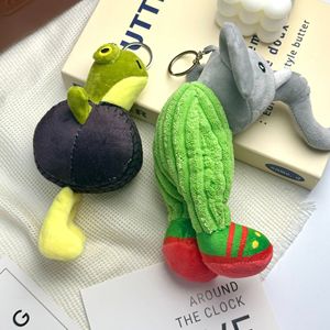 Nuevo Llavero de Peluche al por Mayor <span class=keywords><strong>Shan</strong></span> Hai Jing, Juguetes de Peluche de Elefantes, Ranas y Tiburones con Palitos de Madera Tung Tung Tung Sahur para Niños - Product Image 2