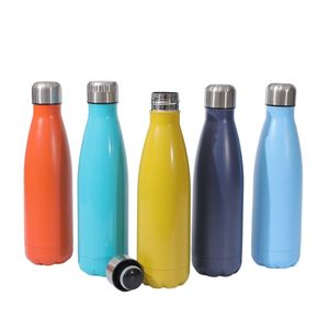 Bouteilles d'eau sportives en acier inoxydable à double paroi avec logo personnalisé du fabricant AI-MICH - Product Image 3