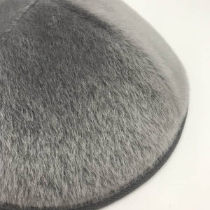 Judaica kippah ขนสัตว์เทียม yarke ตุรกี <span class=keywords><strong>yamaka</strong></span> สำหรับผู้ชาย kippot kipa ของขวัญสำหรับบาร์ Mitzvah 18ซม. - Product Image 6