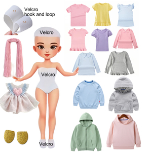 T-Shirt Magica Personalizzabile per Bambini con Outfit per Bambole Rimovibili, Maglietta Magica con Bambola delle Fiabe - Product Image 2