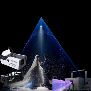 رومانسي كامل حفل زفاف نظام ليزر ضوء دخان الثلج آلة للعريس - Product Image 1