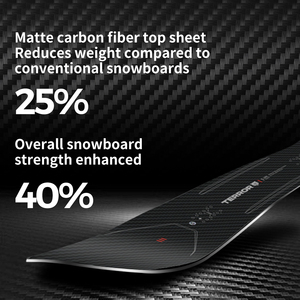 <span class=keywords><strong>Snowboard</strong></span> Carbon F-Carve Super Widen Full Carbon Camber Ultra Wide Waist Carving All Mountain 136cm-175cm - Product Image 2